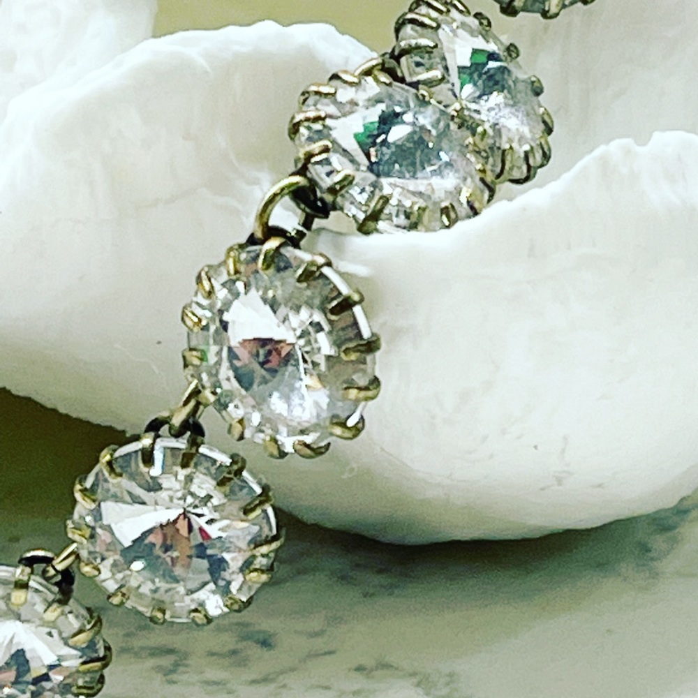 J. Crew “Venus” Crystal Necklace - Iconic, So Sparkly! - Picture 4 of 9